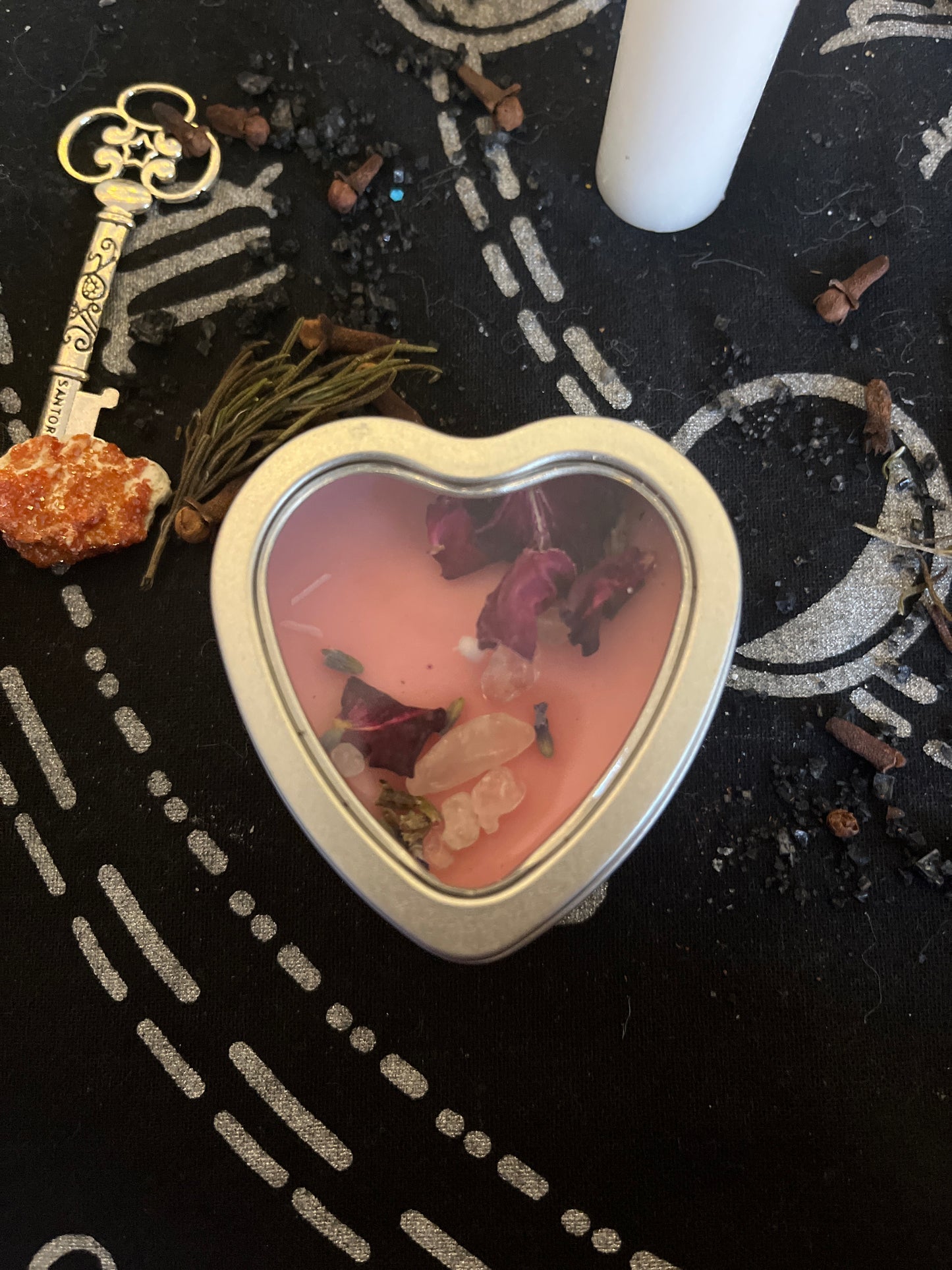 Healing/ love attraction spell candle