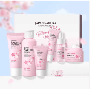Japan Sakura Skin Care Set طقم العناية بالبشرة ساكورا اليابانية